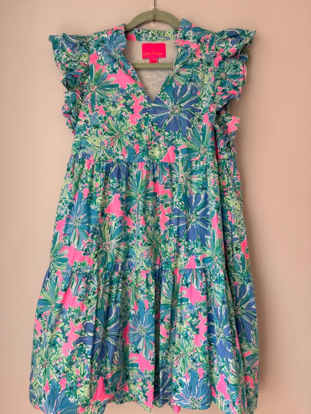 WOMEN Lilly Pulitzer floral mini dress, S, LNWOT